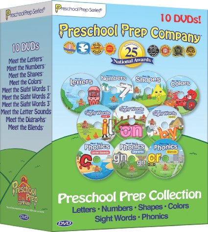 موسوعة تعليم الإنجليزية للأطفال | PreSchool Prep Complete 10 DVD