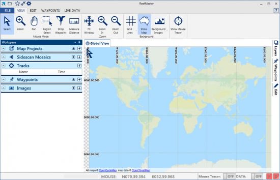 برنامج الخرائط البحرية | ReefMaster 2.0.40.0