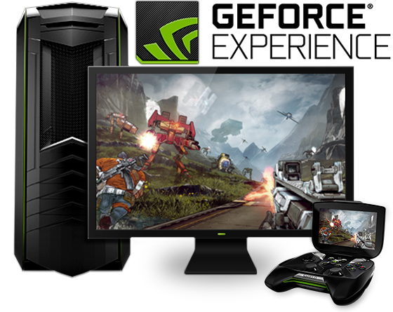 برنامج تحسين أداء الالعاب | NVIDIA GeForce Experience .