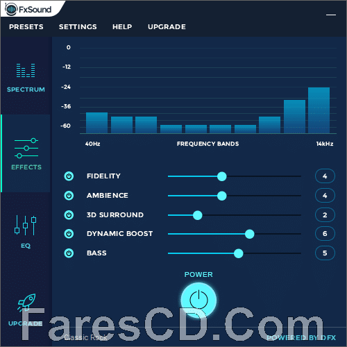 برنامج تحسين وتضخيم الصوت | FxSound Enhancer Premium