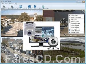 برنامج مشاهدة وإدارة كاميرات المراقبة | IP Camera Viewer 4.0.8