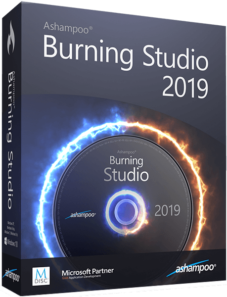النسخة المجانية من عملاق نسخ الاسطوانات | Ashampoo Burning Studio 2019
