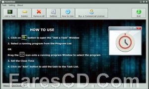 برنامج إغلاق الكومبيوتر فى وقت محدد | AutoClose Pro 3.4.3