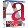 موسوعة الخطوط 2019 | Summitsoft 5000 Fonts 1.0.0