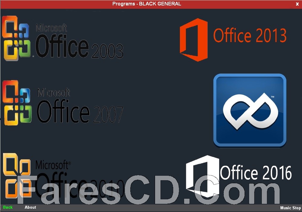 اسطوانة كل إصدارات ميكروسوفت أوفيس | All Microsoft Office