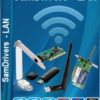 اسطوانة تعريفات كروت النت 2021 | SamDrivers LAN 21.10 Multilanguage