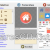 برنامج إنشاء وتصميم الايقونات | Iconion 2.7