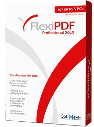 برنامج انشاء وتحرير ملفات بى دى إف | SoftMaker FlexiPDF 2019 Professional