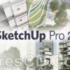 برنامج سكتش أب نسخة محمولة | SketchUp Pro 2019 v19.0.685 Portable