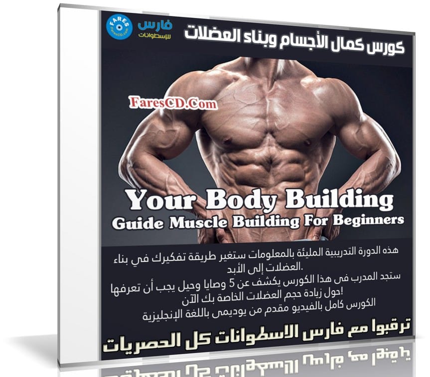 كورس كمال الأجسام وبناء العضلات | Your Body Building Guide Muscle Building For Beginners