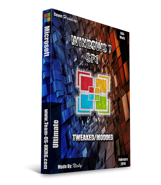 ويندوز سفن المعدل 2019 | Windows 7 ultimate modded x64 | متعدد اللغات