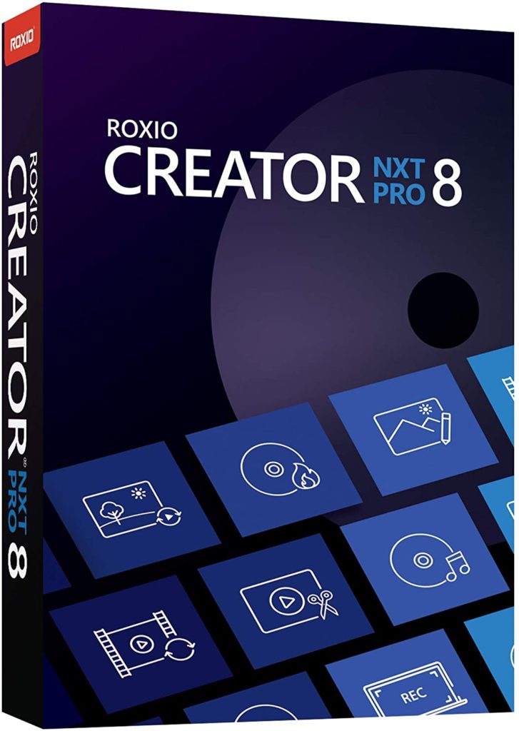 برنامج إنشاء وتحرير الميديا الشامل | Roxio Creator NXT Pro 8
