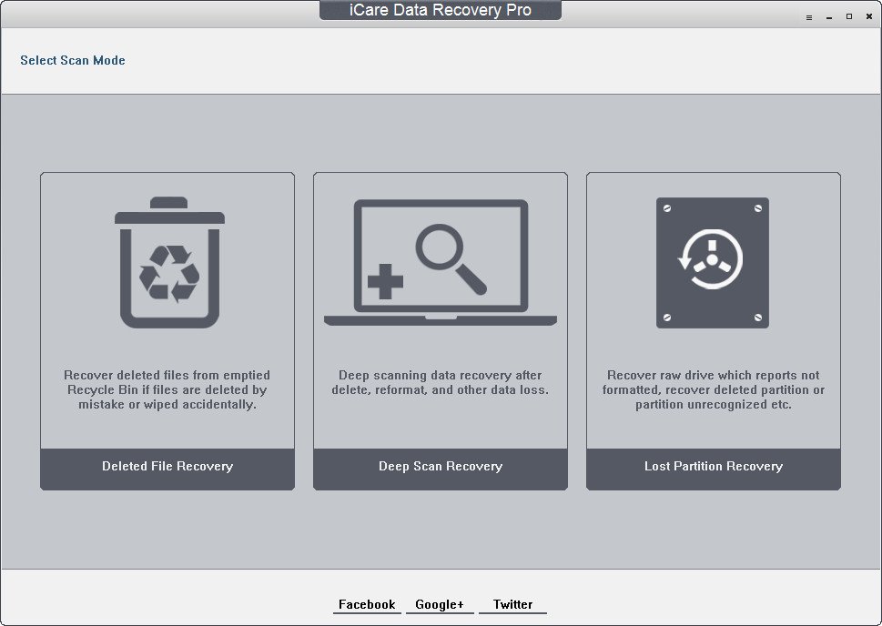 برنامج استعادة الملفات المحذوفة | iCare Data Recovery Pro