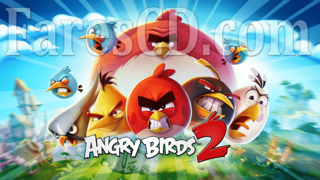 اشهر العاب التسلية للاندرويد | ANGRY BIRDS 2 MOD