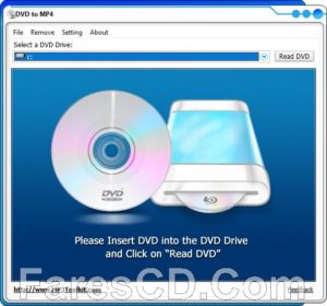 برنامج تحويل اسطوانات الفيديو الى إم بى فور | DVD to MP4 3.1.0