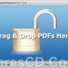 برنامج فتح ملفات بى دى إف المحمية | PDF Password Remover 7.6.1