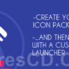 تطبيق انشاء مجموعة الايقونات | Icon Pack Generator v6.7