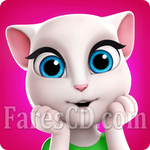 تطبيق صديقتى أنجيلا المتكلمة للاندرويد | My Talking Angela v4.7.1.793