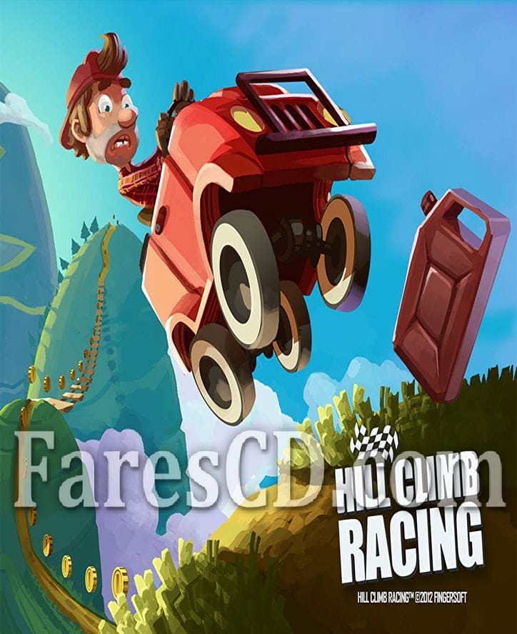 لعبة الترفيه و المتعة للاندرويد | Hill Climb Racing MOD