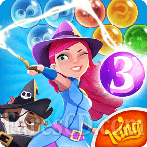 لعبة | Bubble Witch 3 Saga MOD v5.4.5 | اندرويد