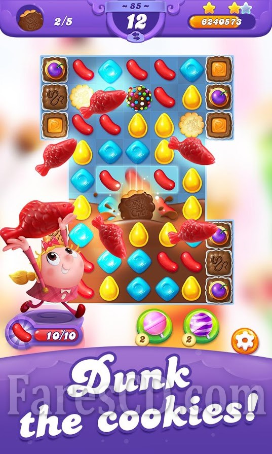 Candy Crush Soda Saga v1.258.1 MOD APK (Many Moves/Unlocked) Download