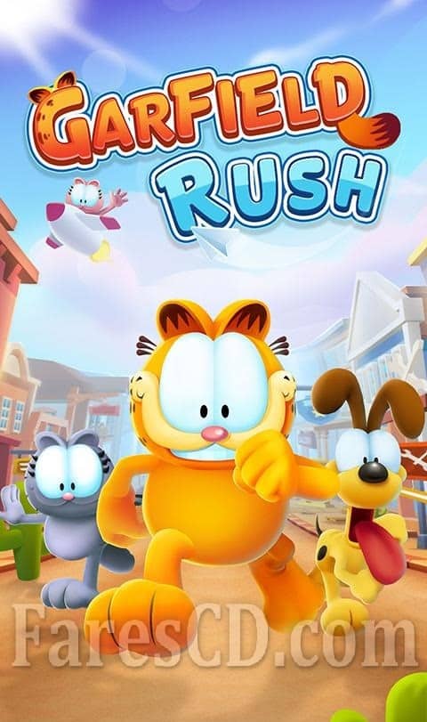 لعبة | Garfield Rush MOD | اندرويد