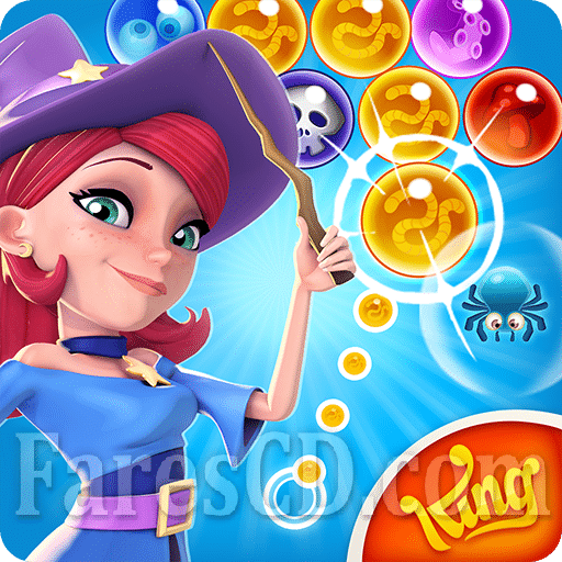 لعبة | Bubble Witch 2 Saga MOD v1.102.0.3 | للأندرويد