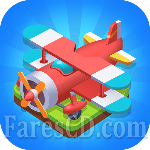 لعبة شركة الطيران | Merge Plane - Click & Idle Tycoon MOD | للأندرويد