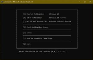 أداة تفعيل الويندوز و الأوفيس | Microsoft Activation Script v1.8