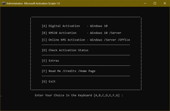 أداة تفعيل الويندوز و الأوفيس | Microsoft Activation Script