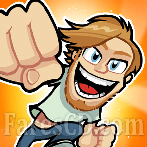 لعبة الترفيه و التسلية | PewDiePie Legend of Brofist MOD | للأندرويد