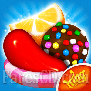 أقوى العاب التسلية للاندرويد | Candy Crush Saga MOD v1.221.0.4