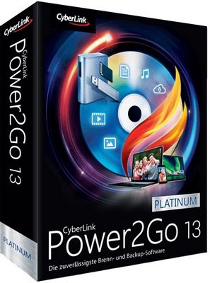 عملاق حرق ونسخ الملفات | CyberLink Power2Go Platinum