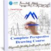 كورس رسم المناظر الطبيعية | Complete Perspective Drawing Course
