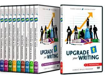 كورس اللغة الإنجليزية | Upgrade Your Writing 10 DVD Set