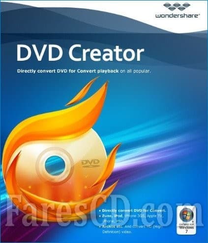 برنامج إنشاء اسطوانات الدى فى دى | Wondershare DVD Creator