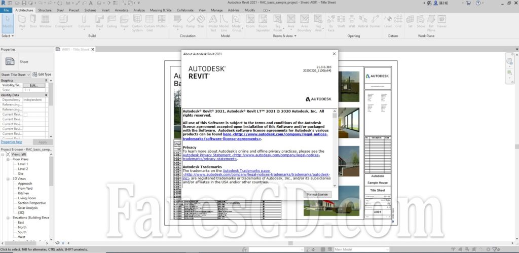 برنامج أوتوديسك ريفيت 2021 | Autodesk Revit 2021 Multilingual