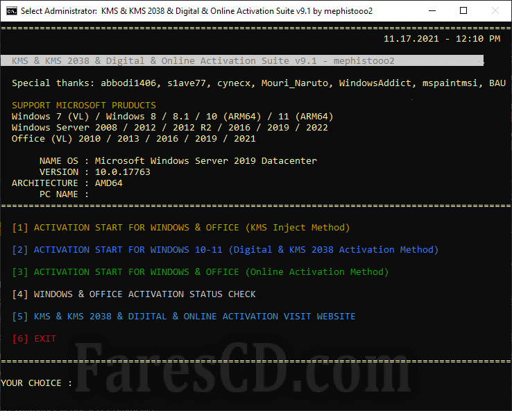 الأداة الشاملة لتفعيل منتجات ميكروسوفت | KMS 2038 Digital Online Activation Suite