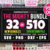 موسوعة التصميمات | Aio 32 Bundles in 510 Design Bundles 3840989