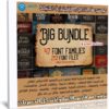 موسوعة الخطوط الإنجليزية العتيقة | Inkydeals Big Vintage Fonts Bundle