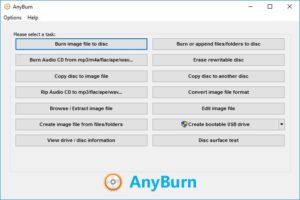 برنامج نسخ جميع انواع الاسطوانات | Any Burn 5.5