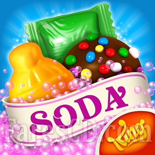 لعبة كاندى كراش صودا | Candy Crush Soda Saga MOD | أندرويد
