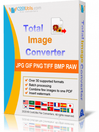 برنامج تحويل الصور | CoolUtils Total Image Converter