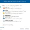برنامج صيانة تطبيقات ميكروسوفت | Microsoft Support and Recovery Assistant 17.00.9663.002