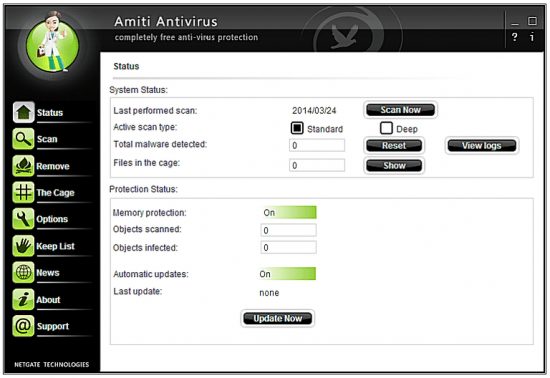 NETGATE Amiti Antivirus