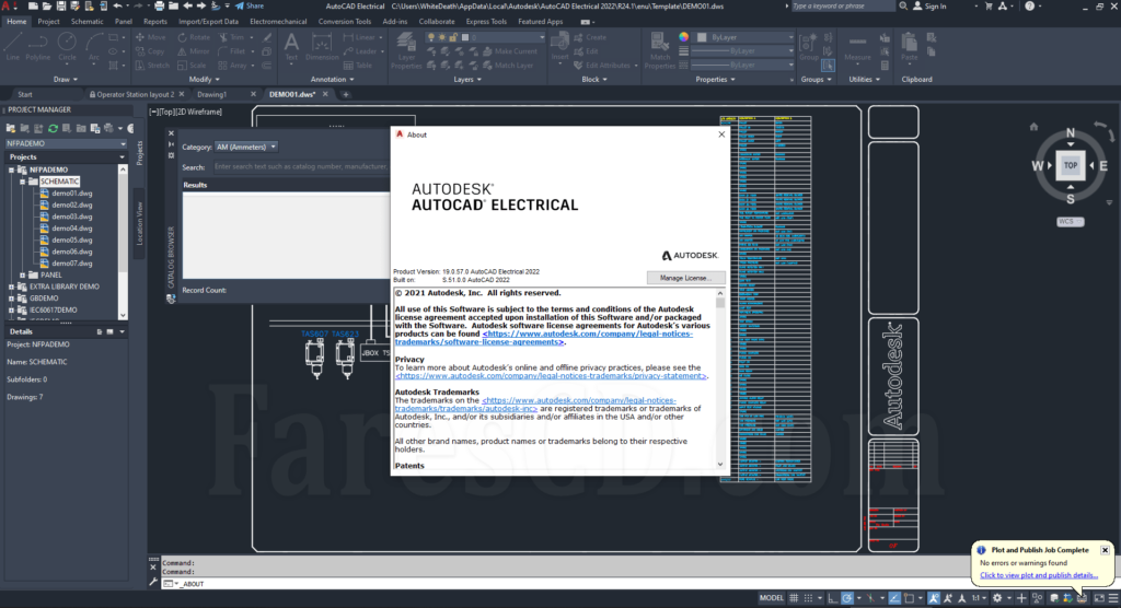 برنامج أوتوكاد الكهربائى 2022 | Autodesk AutoCAD Electrical 2022