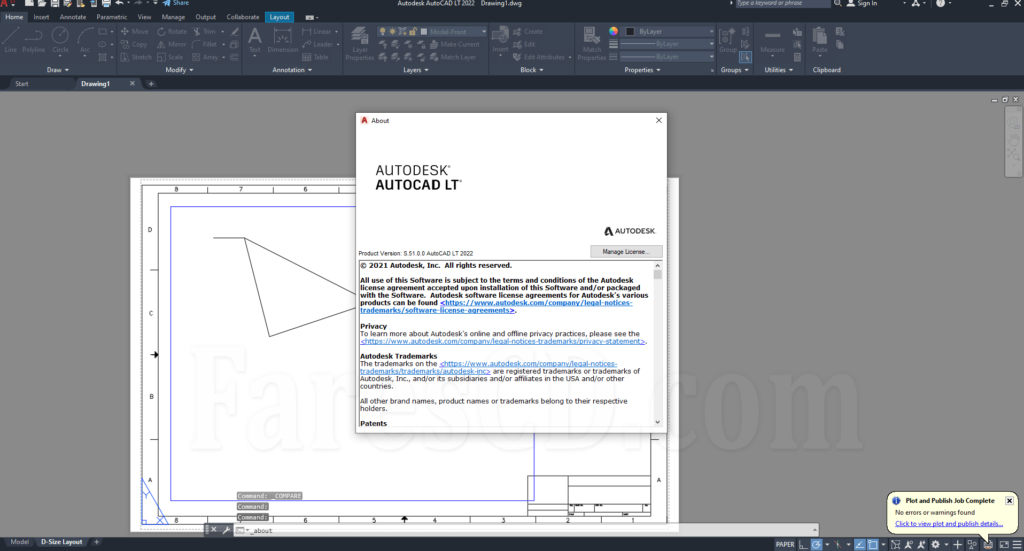 برنامج أوتوكاد إل تى 2022 | Autodesk AutoCAD LT 2022