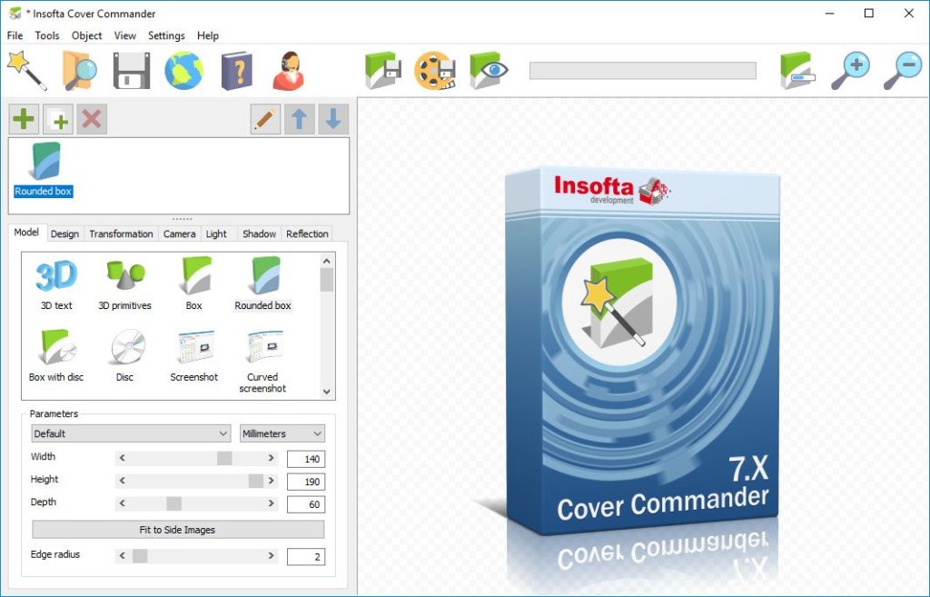 برنامج تصميم أغلفة الكتب والاسطوانات 2022 | Insofta Cover Commander