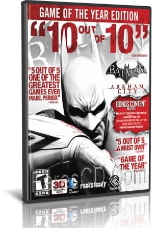 تحميل لعبة Batman Arkham City Game of The Year Edition