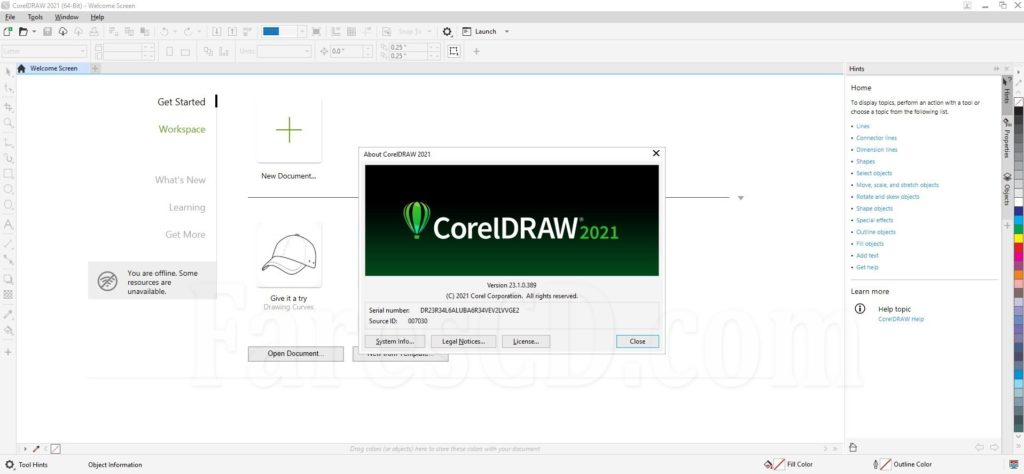 برنامج كوريل درو 2021 | CorelDRAW Graphics Suite 2021